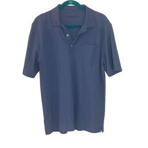 Greg Norman‎ purplish blue golf shirt, size medium